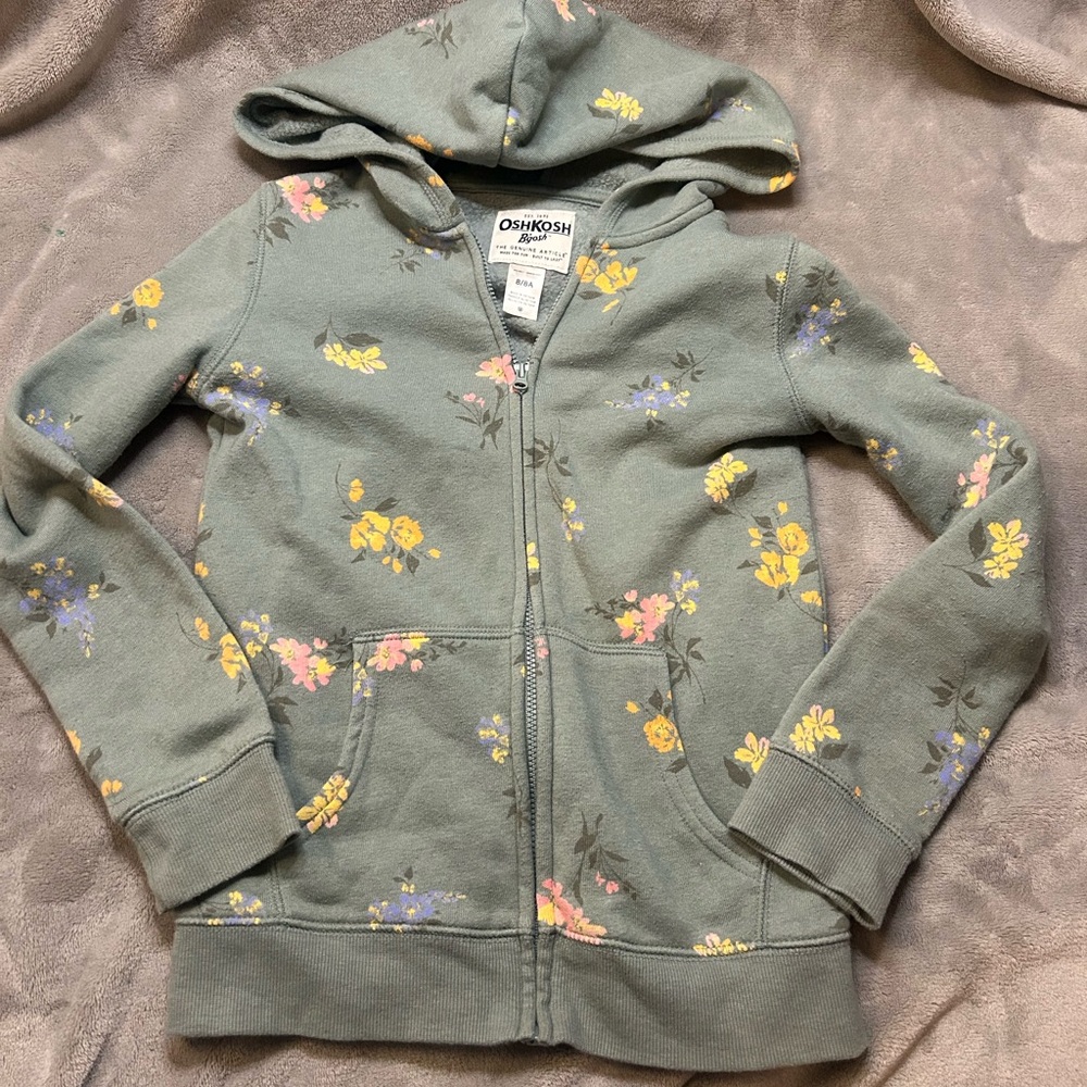 OshKosh Floral Hoodie